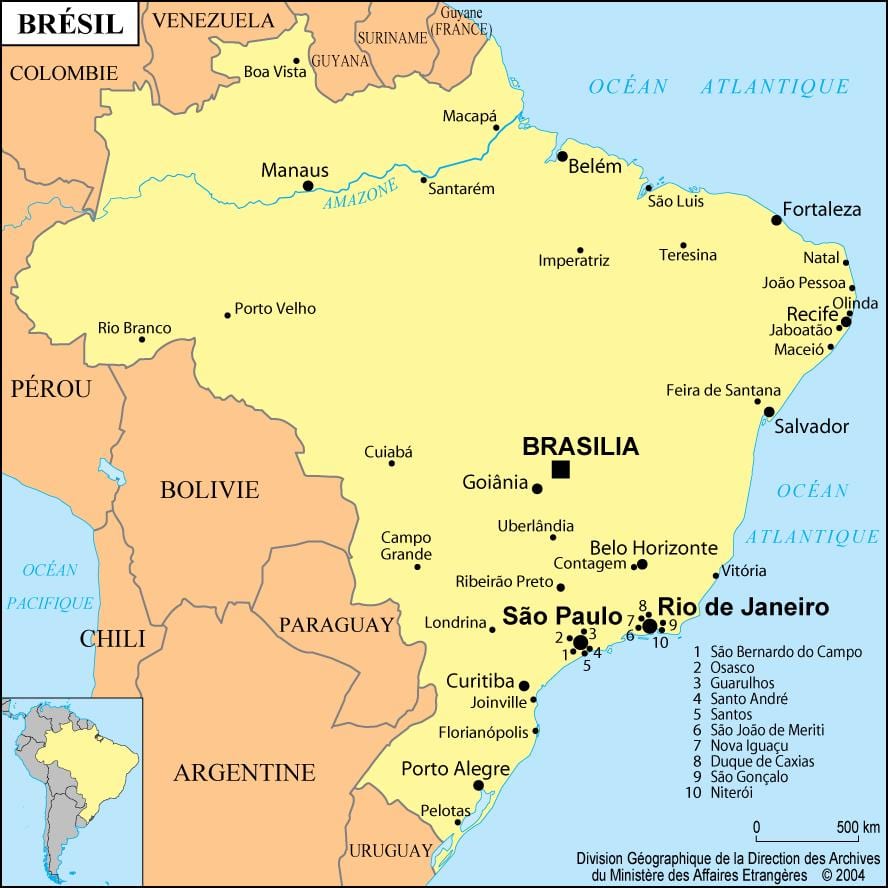 mapa brazílie ukazuje, Rio de Janeiro