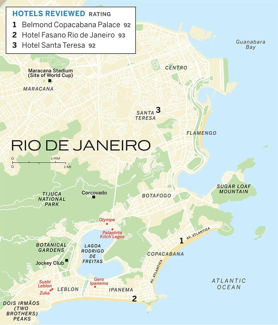 Rio de haneiro hotely