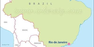 Show Rio de Janeiro na mapě