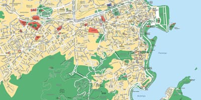 Rio Janeiro mapě