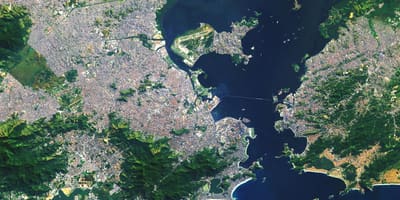 Satelitní mapu Rio de Janeiro