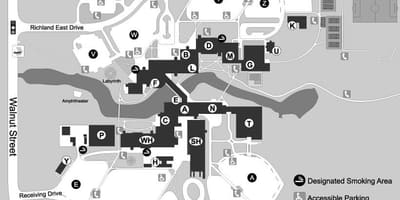 Rio de Janeiro radnice mapě
