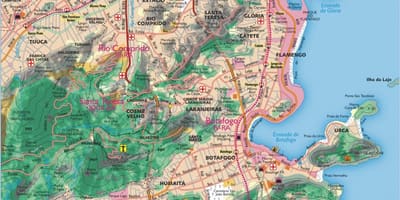 Mapa pro Rio de Janeiro